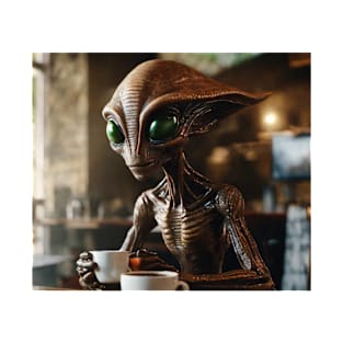 Coffee Alien T-Shirt