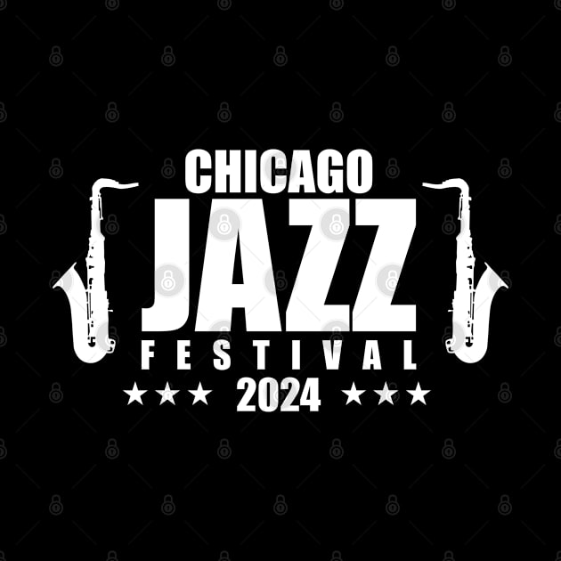 Chicago Jazz Festival 2024 by Womens Art Store