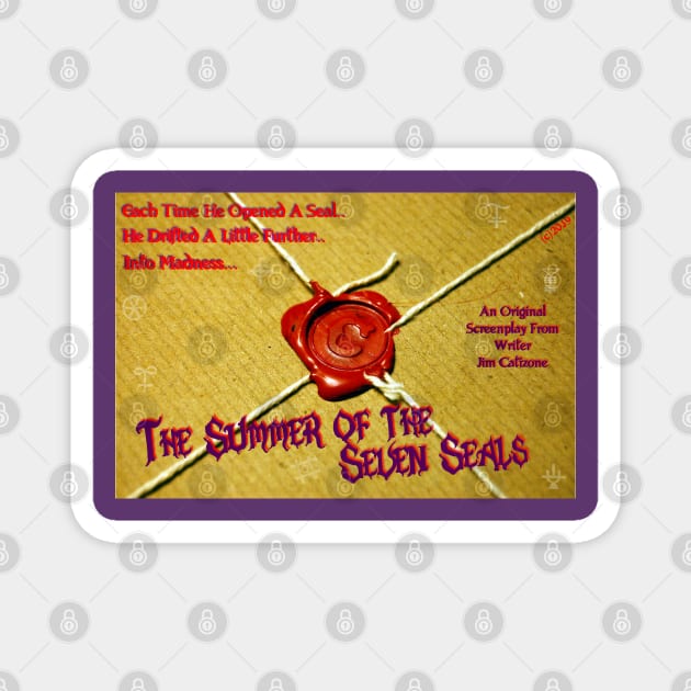 The Summer of the Seven Seals - Each Time Magnet by Beanietown Media Designs