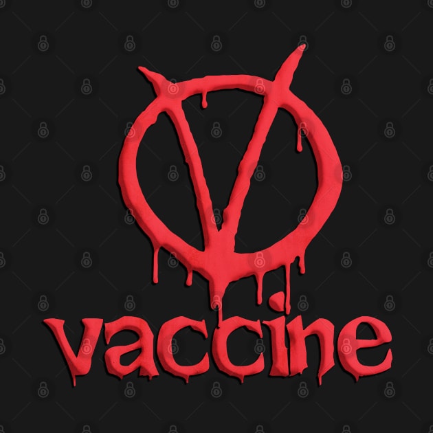 V is for vaccine by Snapdragon