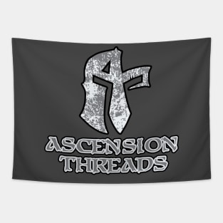 Ascension Threads Grey Wolf Tapestry