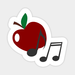 Apple Chord guitar decal Magnet