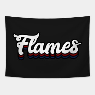 Flames - Liberty University Tapestry