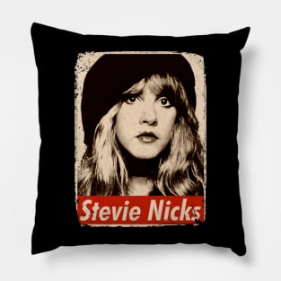 Stevie Nicks Is My Fairy Godmother Original Aesthetic Tribute 〶 Pillow