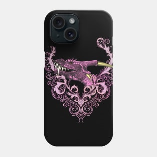 Dragon head in soft colors Phone Case