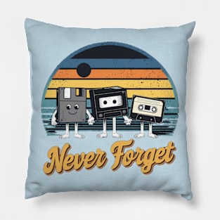 Never Forget Pillow