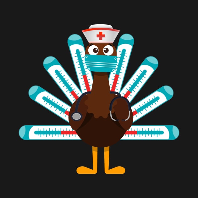 Thanksgiving nurse turkey by Flipodesigner