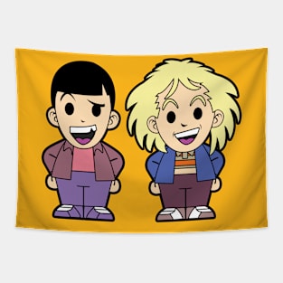 Dumb and Dumber Chibi Tapestry