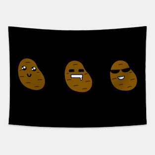 Trio - potatoes Tapestry