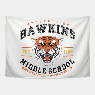 Hawkins Middle School 1983 Color Lts Tapestry