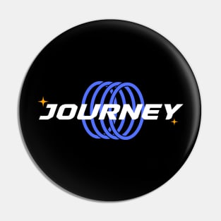 Journey // Blue Ring Pin