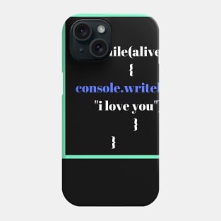 coders couple Phone Case