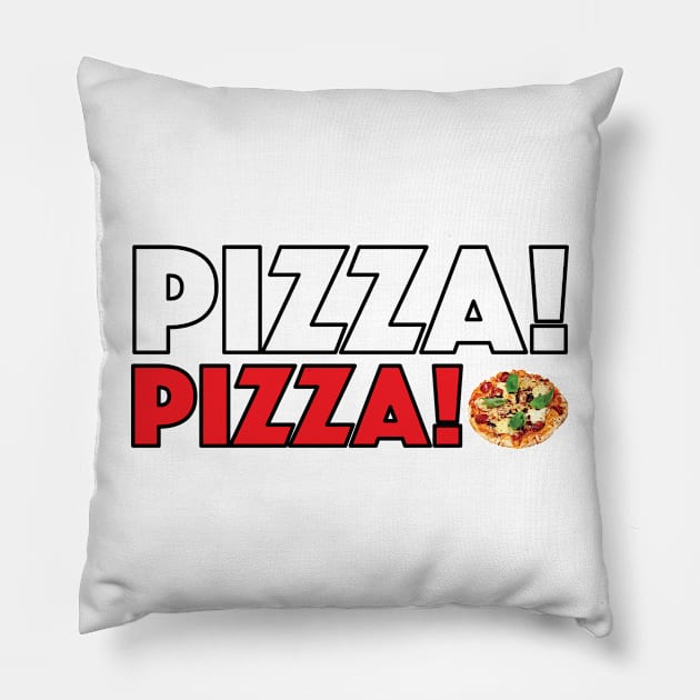 Pizza! Pizza! Pillow by Blessing Direct