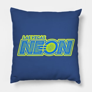 Las Vegas Neon Team Tennis Pillow