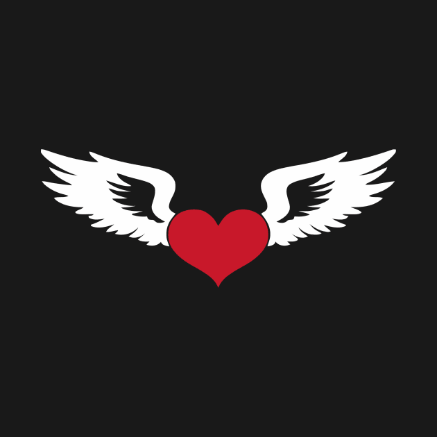 Heart Winged by Ramateeshop