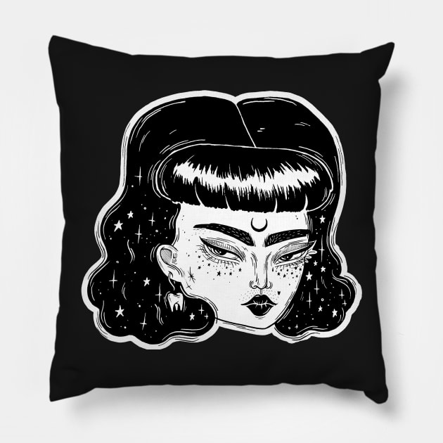 Galaxeena Pillow by lOll3