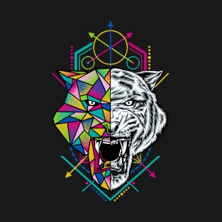 Geometric Tiger T-Shirt