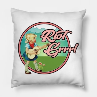 Riot Grrrl Feminist Pride Pillow