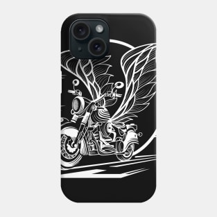 Flying motorcycle Phone Case