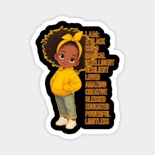 Limitless Black Girl Magnet