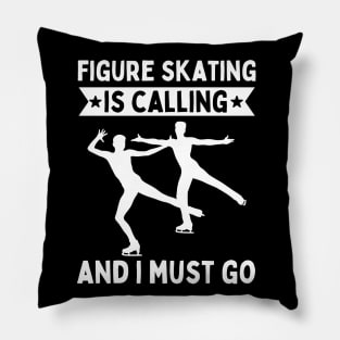 Figure Skating Funny Pillow