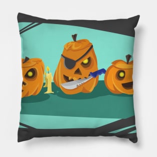 Sketchy Pumpkins Pillow