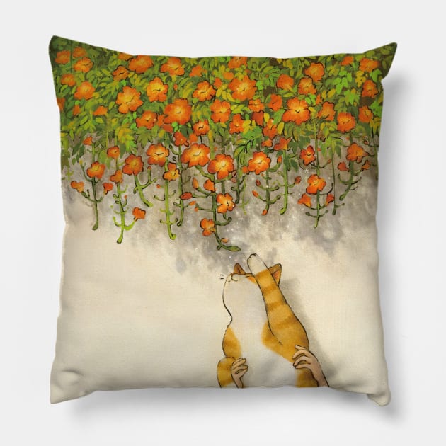 Season of flowers Pillow by LUNA