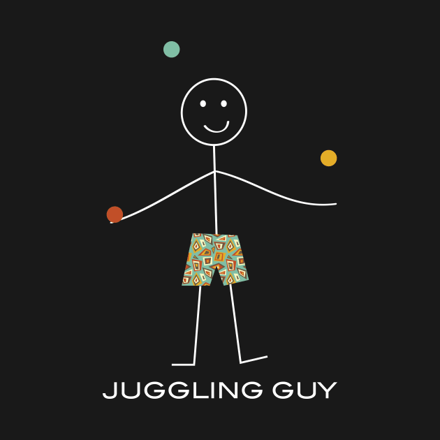 Funny Mens Juggling Design by whyitsme