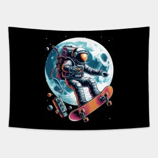 Astronaut Skater Tapestry