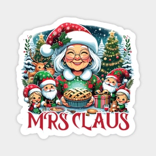 Mrs Claus - Mrs Santa Claus Christmas Gift for Nana Magnet