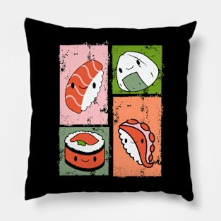 Cute Kawaii Sushi Sushi Lover Pillow