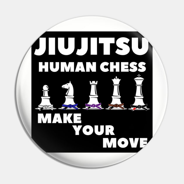 Brazilian Jiujitsu - Human Chess make your move Pin by  The best hard hat stickers 