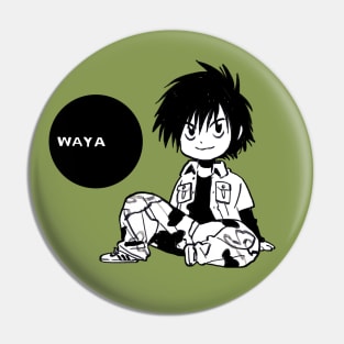 I draw chibi Yoshitaka Waya Pin