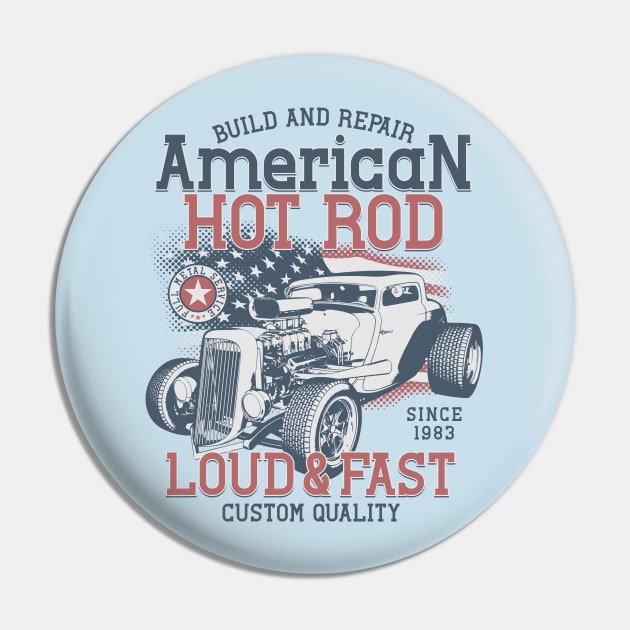 American Hot Rod 1983 Pin by Verboten