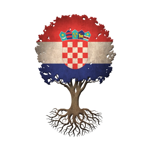 Tree of Life with Croatian Flag by jeffbartels