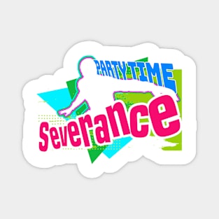 severance series Tramell Tillman as Milchick fan works graphic design by ironpalette Magnet