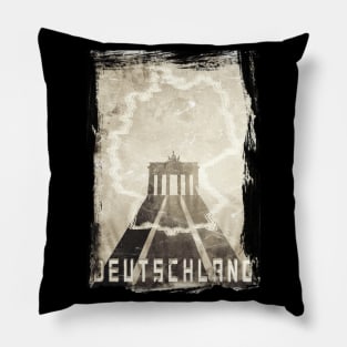 Vintage Germany Postcard Pillow