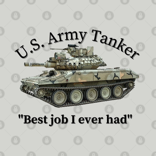 U.S. Army Tanker Best Job I Ever Had M551 Sheridan by Toadman's Tank Pictures Shop