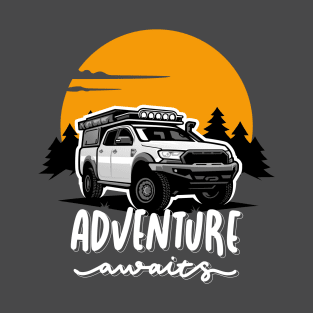 Adventure Awaits Off Road Offroading T-Shirt