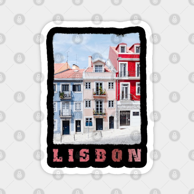 lisbon Magnet by teehood