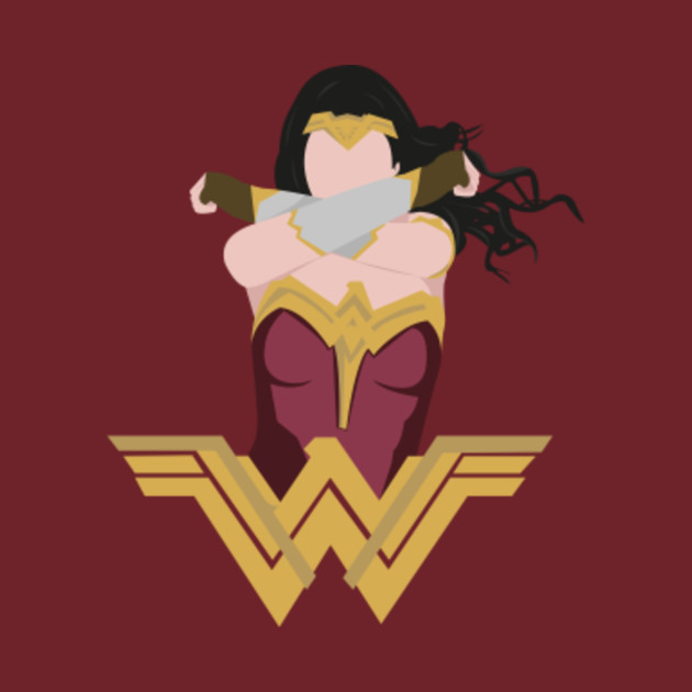 Minimalist Wonder Woman - Wonder Woman - T-Shirt | TeePublic