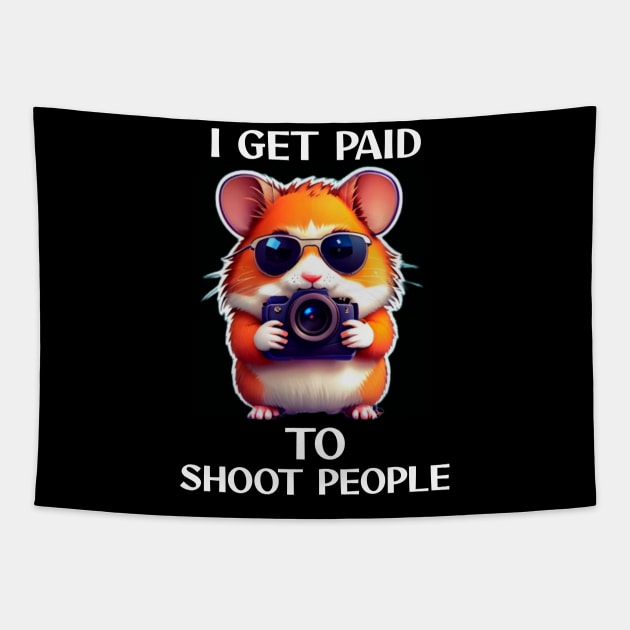 Capture-Master Hamster Tapestry by Unknown 