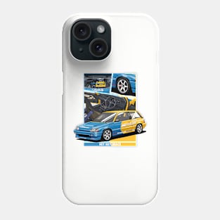 Modern Expressive Dual Tone hatchback modification Phone Case