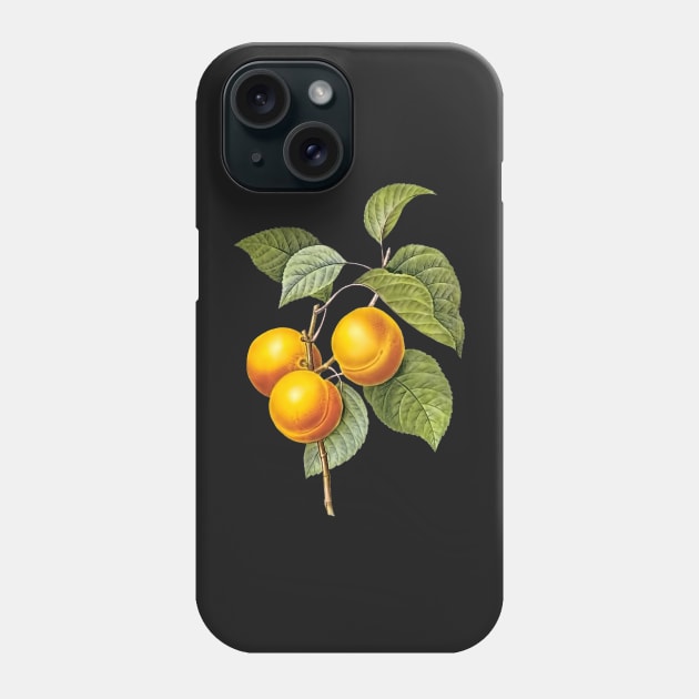 Botanical Print, Peach by Redoute Phone Case by PixDezines