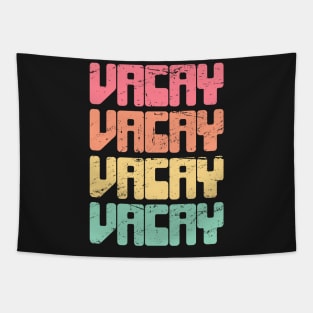 Retro 70s VACAY | Vacation Mode Tapestry