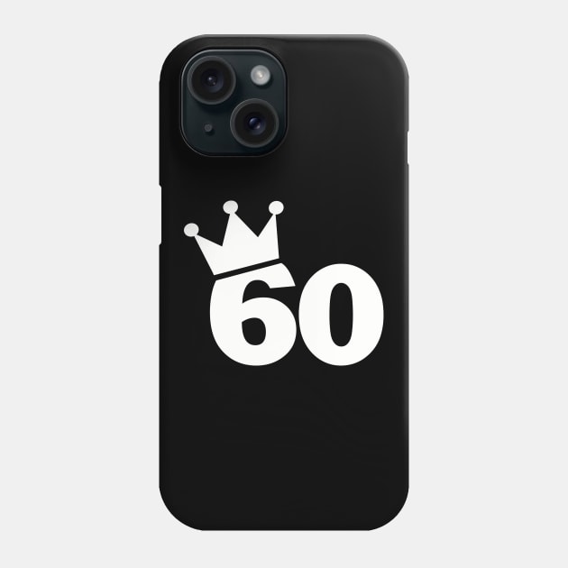 60th birthday crown Phone Case by Designzz