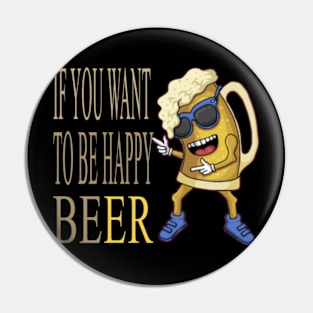 Happy Beer Pin