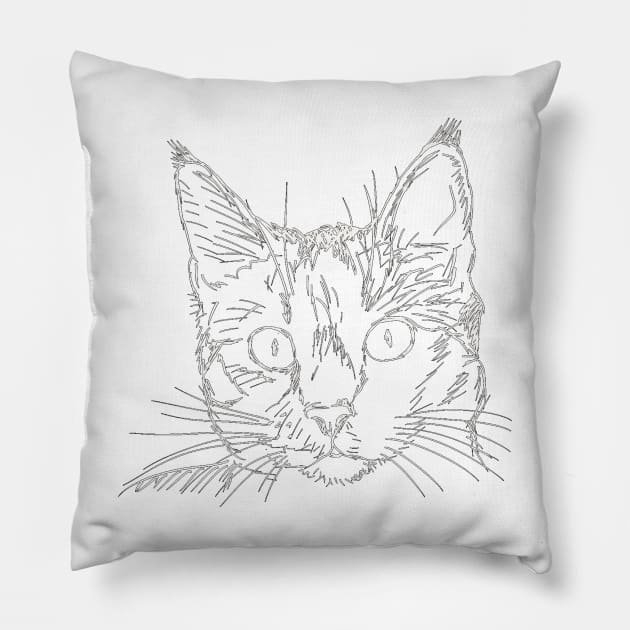 Gatto Pillow by Grazia