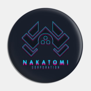 Nakatomi Corporation 80s Pin