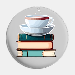 Bookish Brews morning time Pin